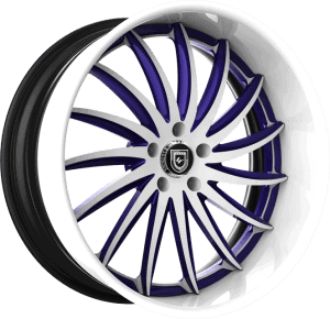 LF-748 - Custom - Purple and white finish