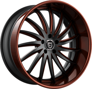 LF-748 - Custom - black and brown finish