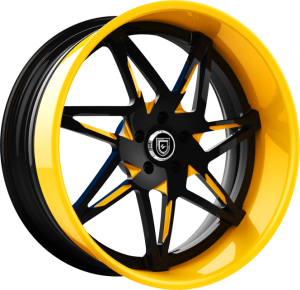 LF-749 - Custom - Black and Yellow Finish