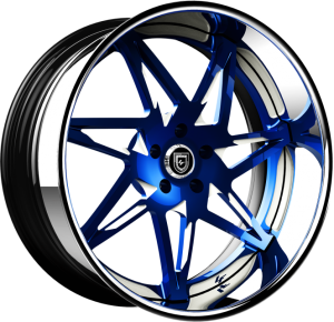 LF-749 - Custom - Blue and White Finish