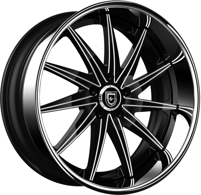 LF-751 – Chrome and Black Finish