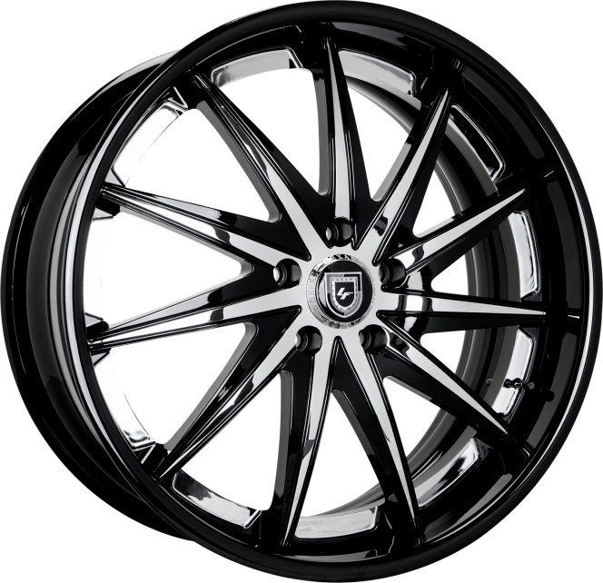 LF-751 – Custom – Gloss Black and Chrome