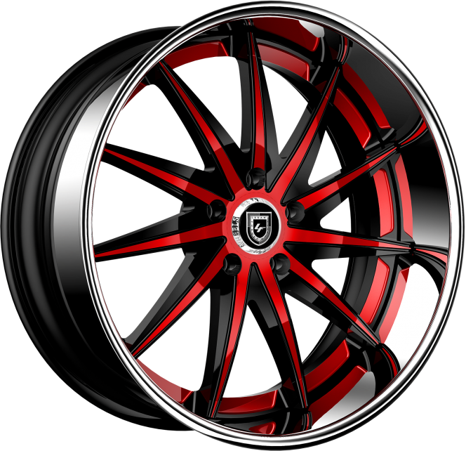 LF-751 – Custom – Red and Black Finish