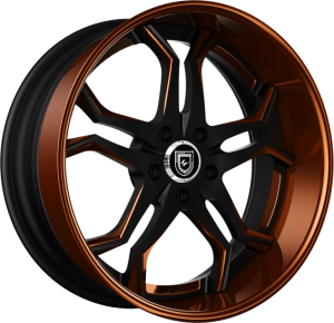 LF-752 - Custom - Black and Brown Finish