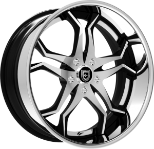 LF-752 - Custom - Chrome with Black Accents