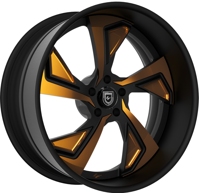 LF-756 – Custom – Black and Gold Finish