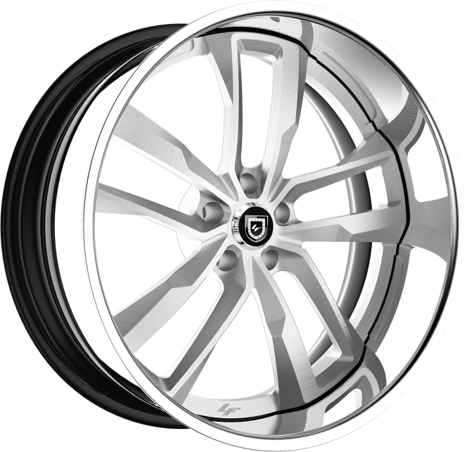 LF-760 – Brushed with Chrome Lip