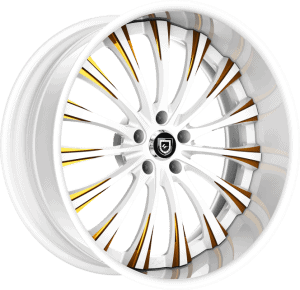 LF-762 - Custom - White with Gold Accents