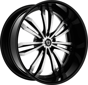 LF-763 - Brushed Face with Black Lip