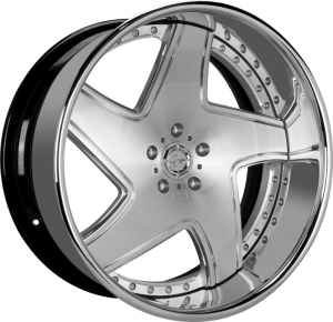 LF-768 - Custom - Brushed Face with Chrome Lip