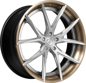 LZ-102 - Custom - Brushed and bronze finish