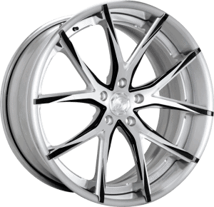 LZ-102 - Custom - Brushed with Gloss Black Tips