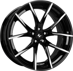 LZ-102 - Custom - Gloss BlackMachined Tips