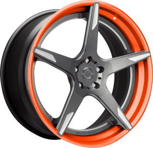 LZ-103 - Optional silver accents with tinted orange lip