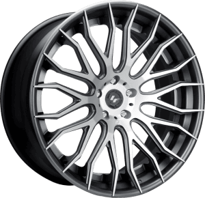 LZ-104 - Custom - gunmetal and black finish