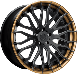 LZ-104 - Custom - tinted gold and black finish