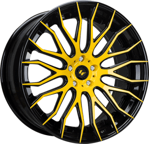 LZ-104 - Custom - yellow and black finish