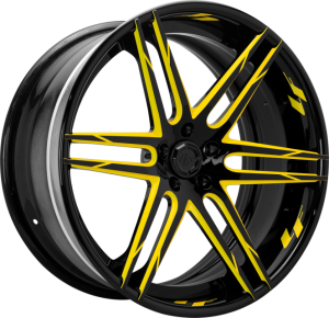 LZ-106 - Custom - Yellow and Black Finish