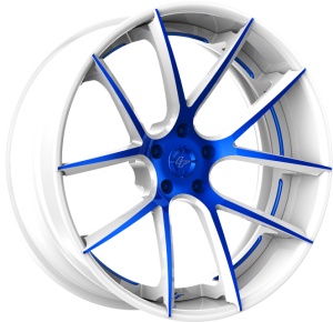 LZ 118 Custom White and Blue Finish