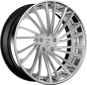 LZ-119 - CUSTOM - BRUSHED AND CHROME FINISH