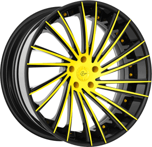 LZ-119 - Custom -  Black and Yellow Finish