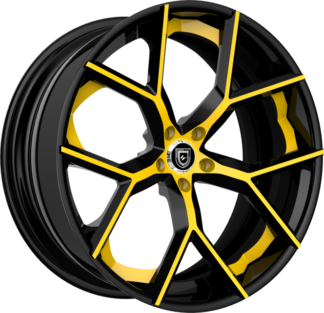 LZ-739 – Custom – Yellow and Black finish