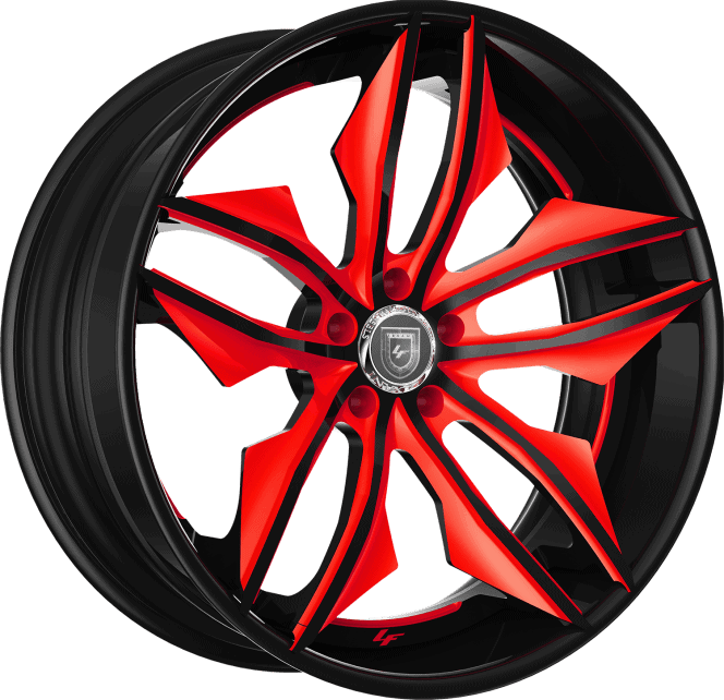 LZ-754 – Custom – Black and Red Finish