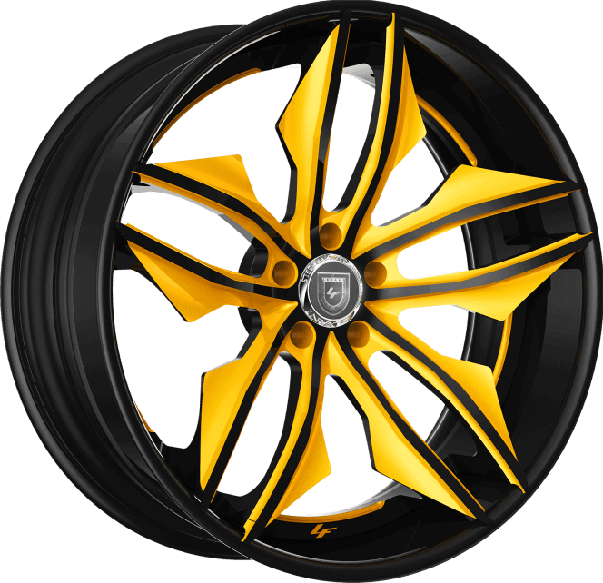 LZ-754 – Custom Black and Yellow Finish