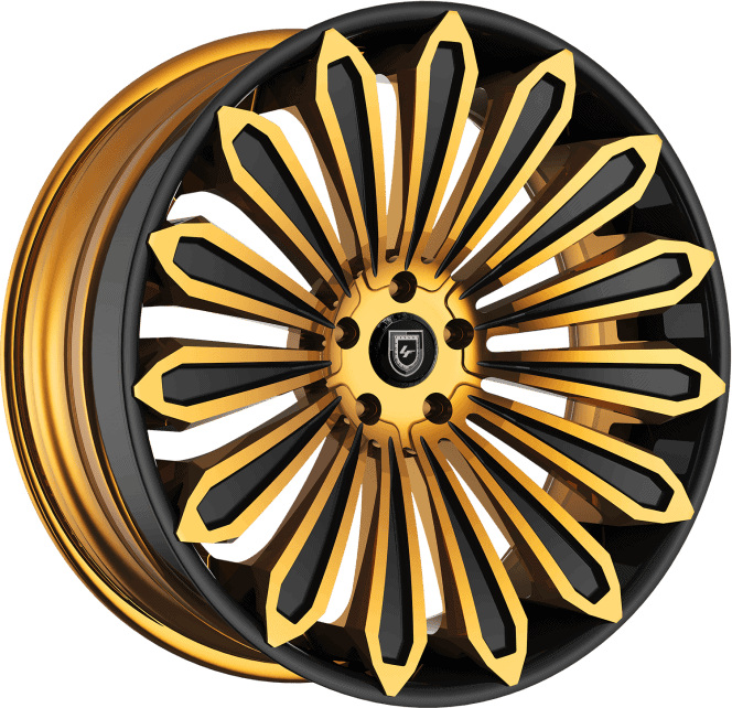 LZ-757 – Custom – Black and Gold Finish