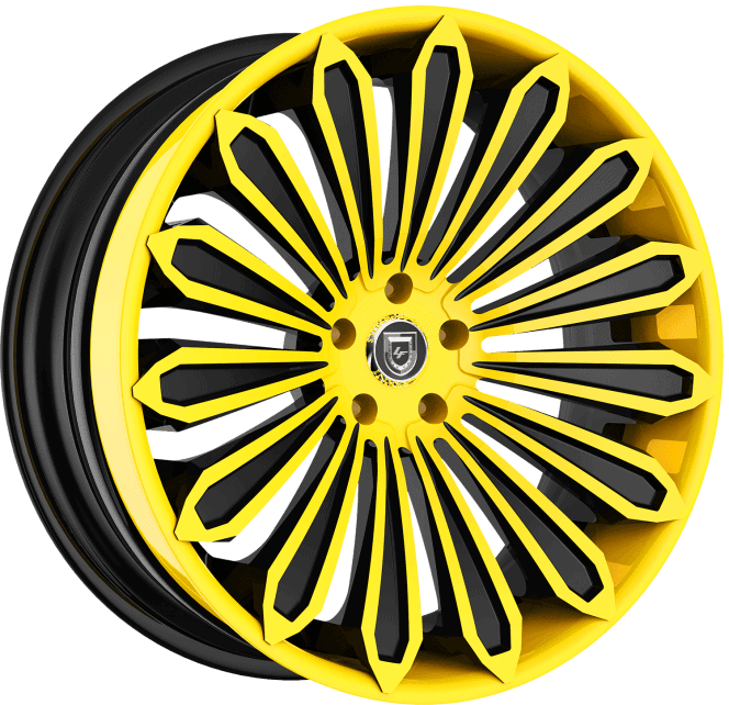 LZ-757 – Custom – Black and Yellow Finish