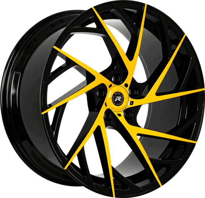 Mugello – Custom Yellow and Gloss Black