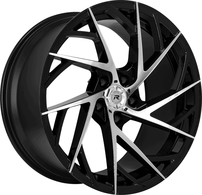 Mugello – MB – Machine and Gloss Black