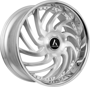 Silver and Machined w SS Lip