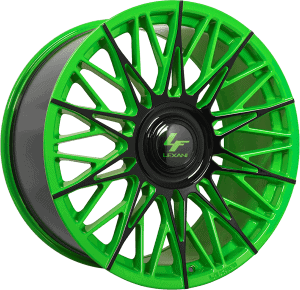 Custom Green & Black