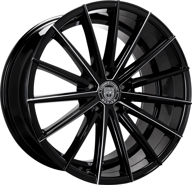 Pegasus – Gloss BlackCNC Grooves