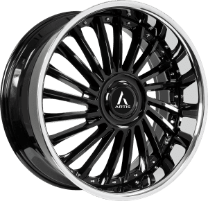 Gloss Black w SS Lip