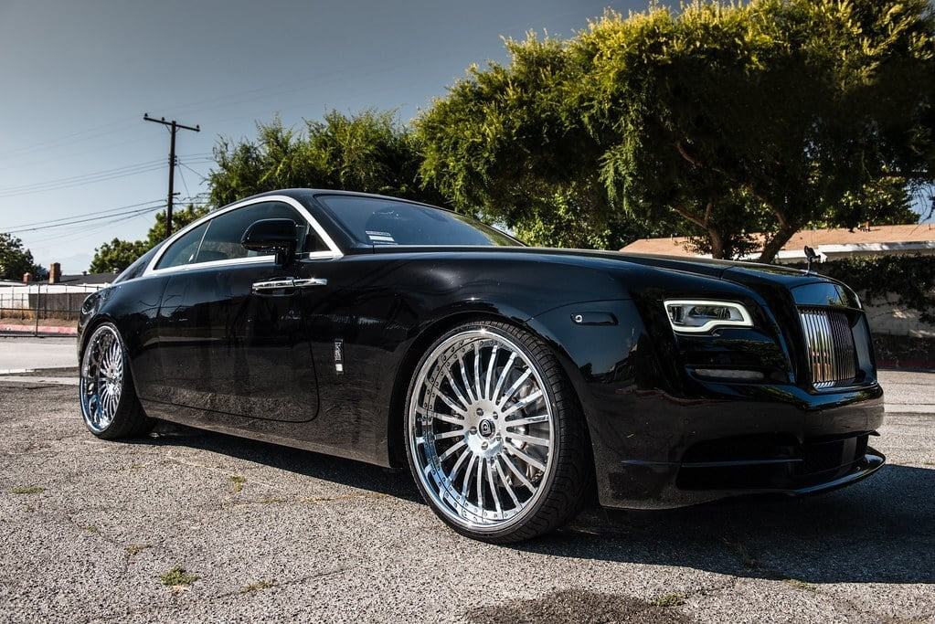2018 Rolls Royce Wraith on 24 LF-714 Full Polish