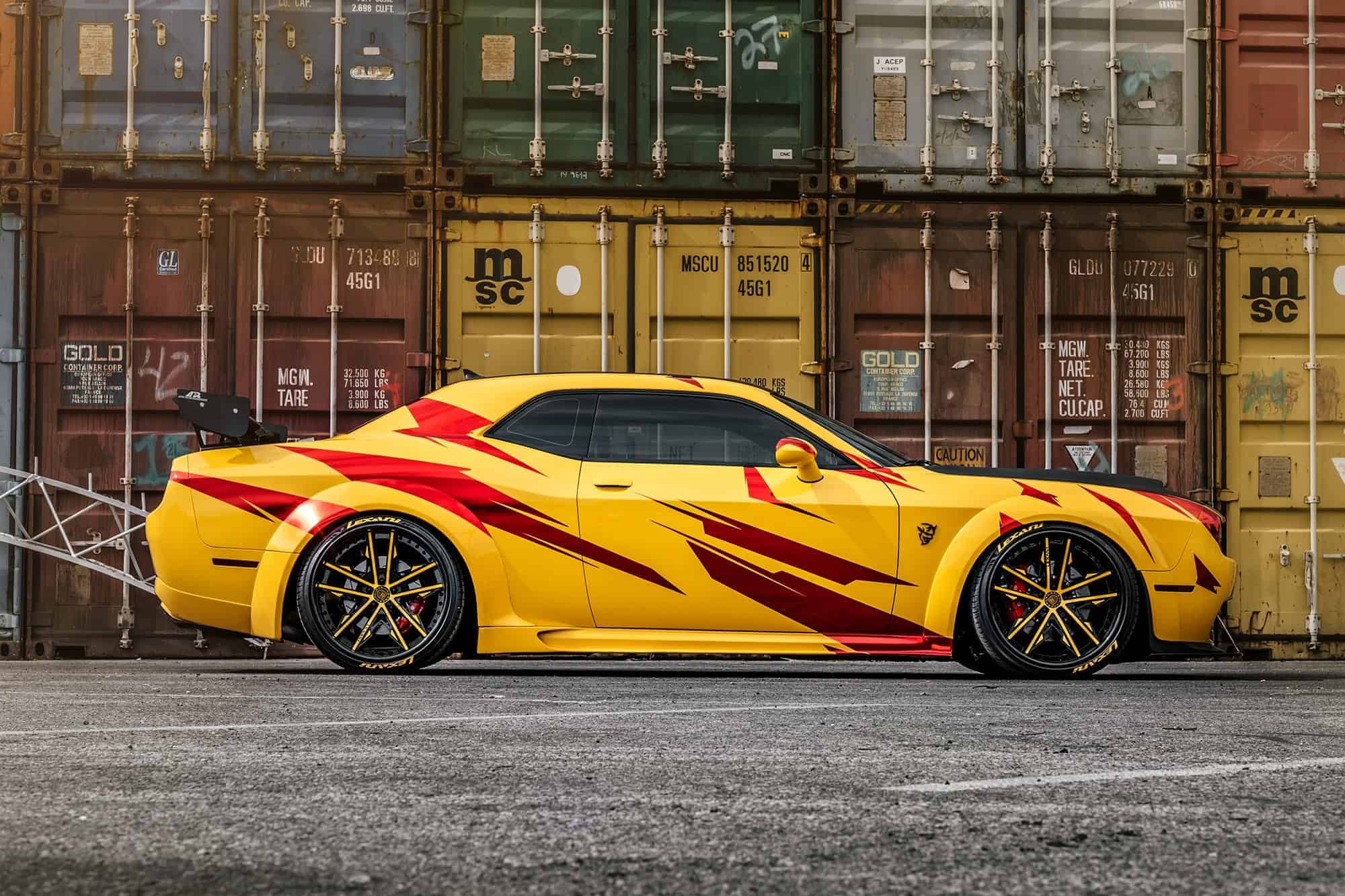 Dodge Demon on Lexani LBC wheels