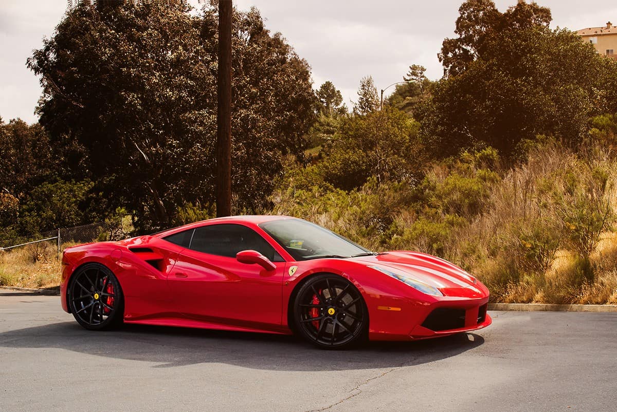 Ferrari 488 on Stuttgart