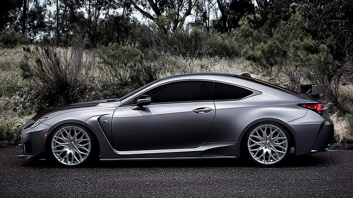 Lexus RCF on Morocco