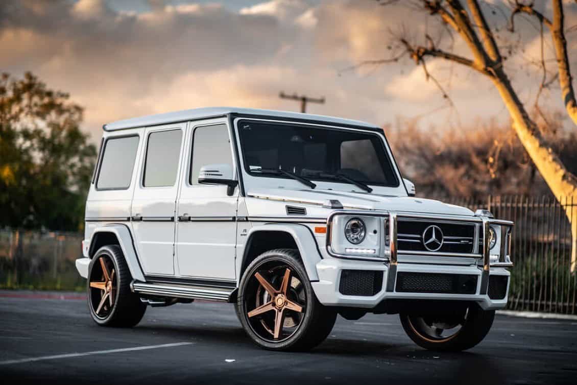 Mercedes G63 on Savage – Satin Bronze Finish