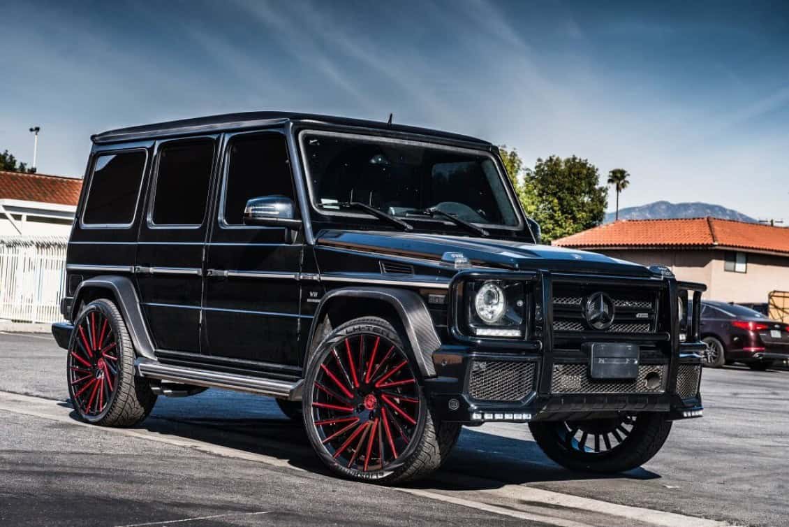 Mercedes G63 on Wraith – Custom Accents