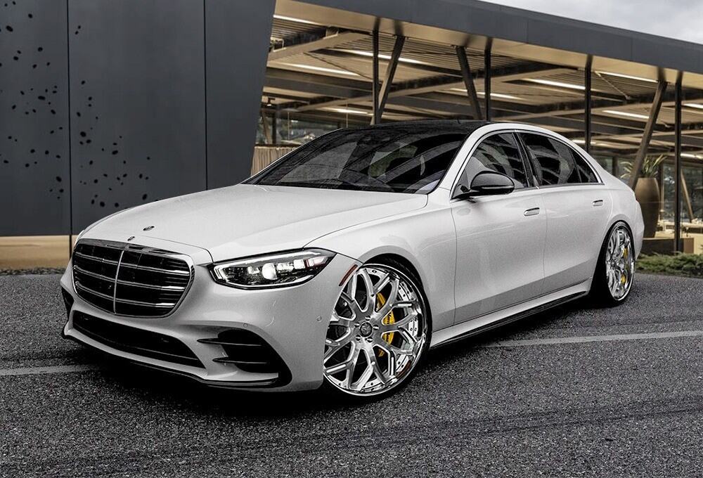 Mercedes S-Class on Bulgari