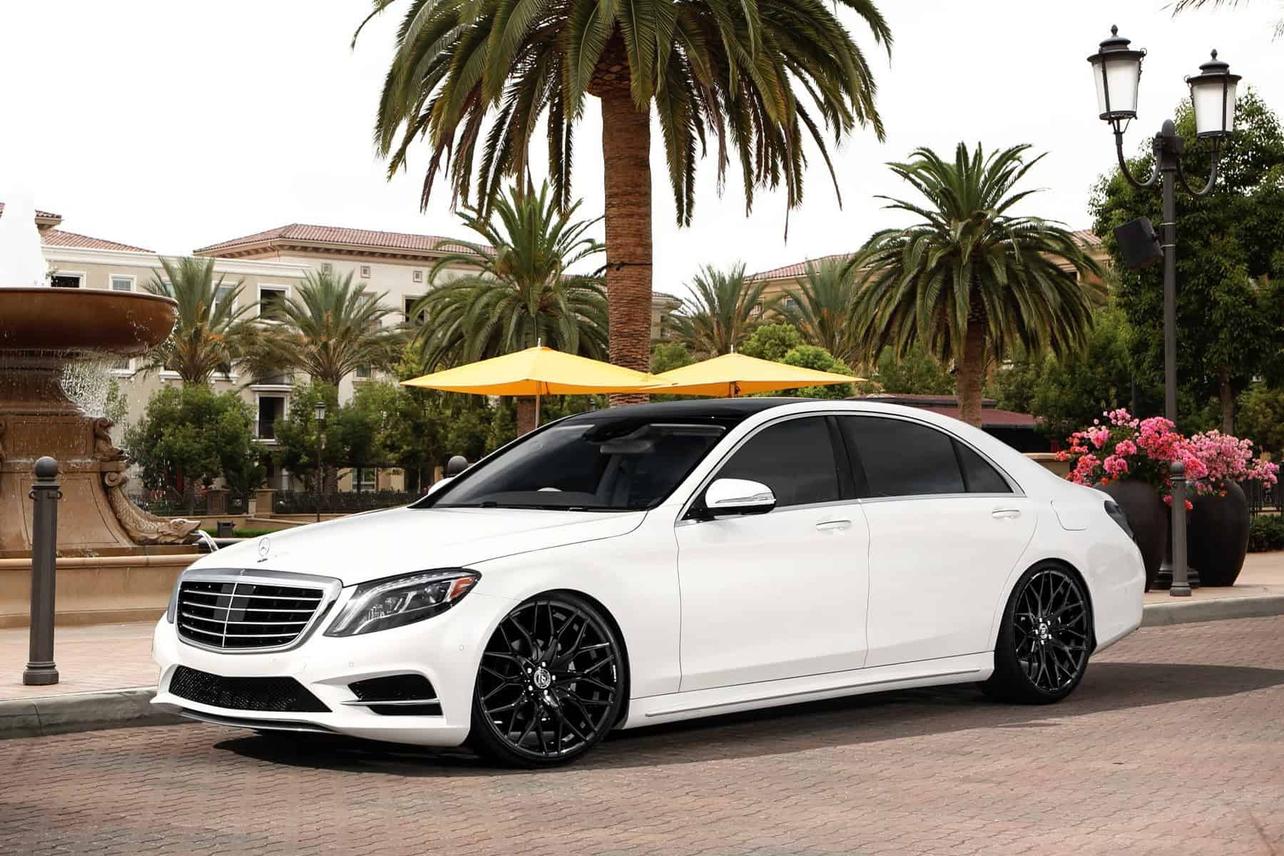 Mercedes S63 on Morocco FB Finish