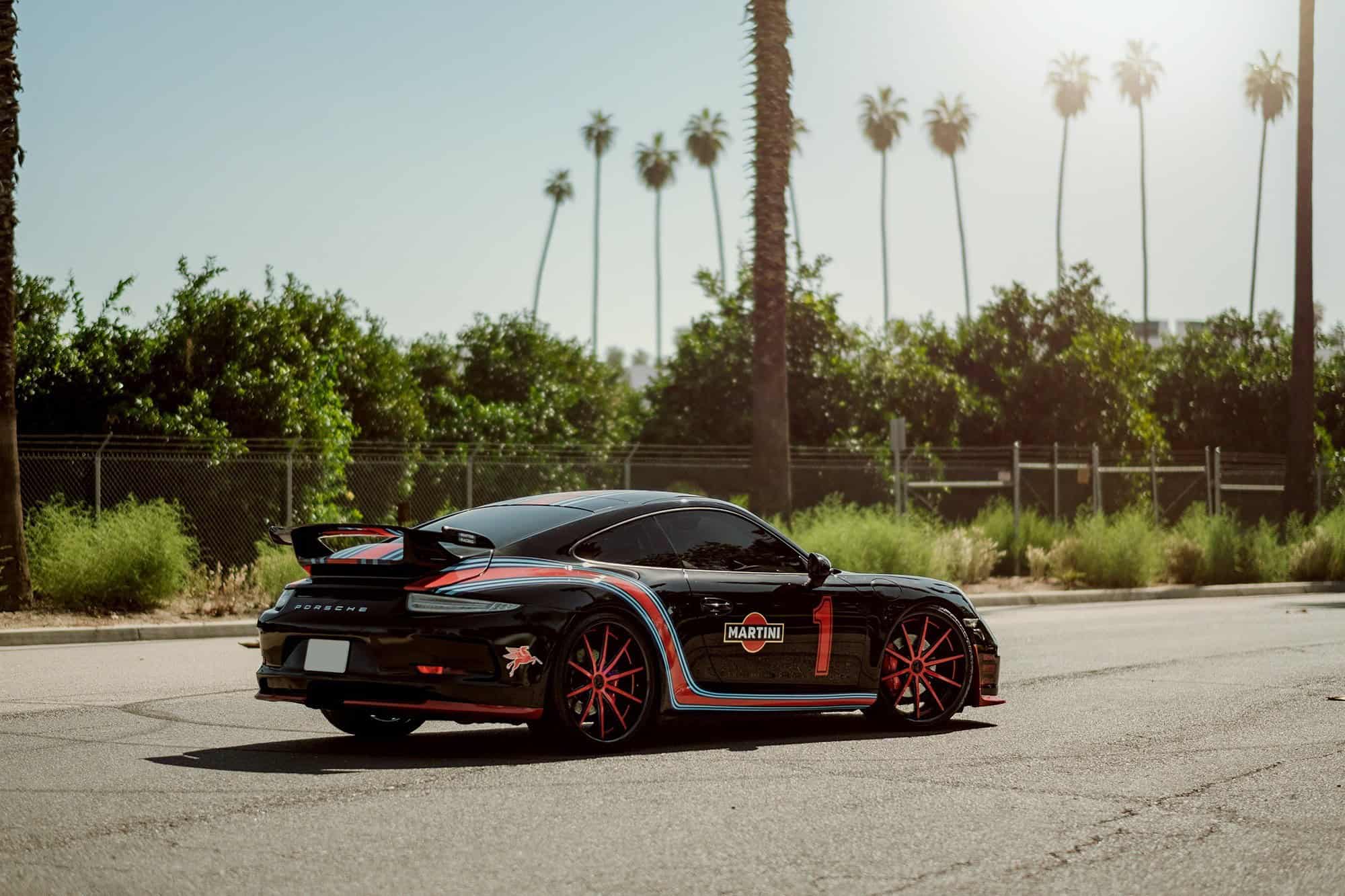 Porsche Carrera on LC-108 Custom Finish