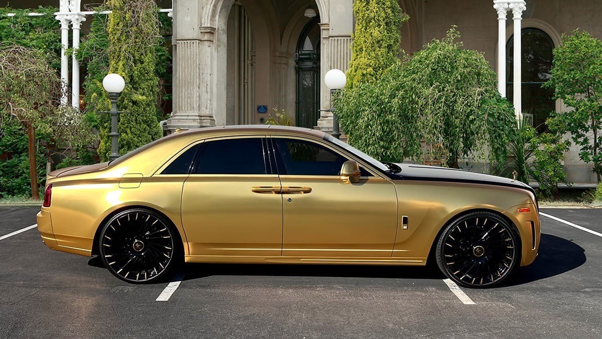 Rolls Royce Ghost on Wraith XL – Custom Color Match Finish %282%29