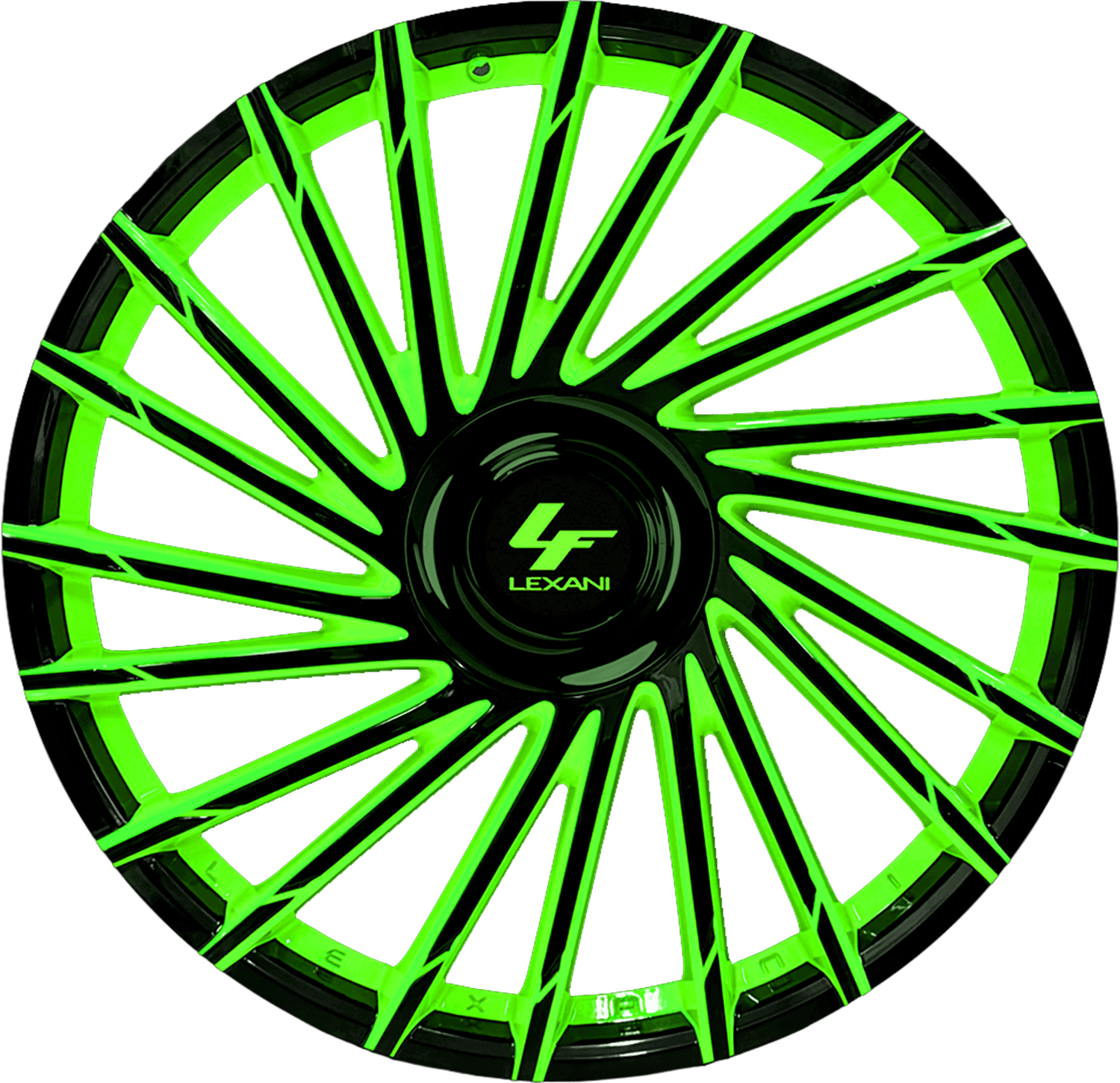 Custom Green & Black