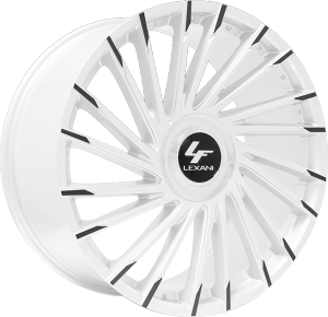 Custom White with Black Tips