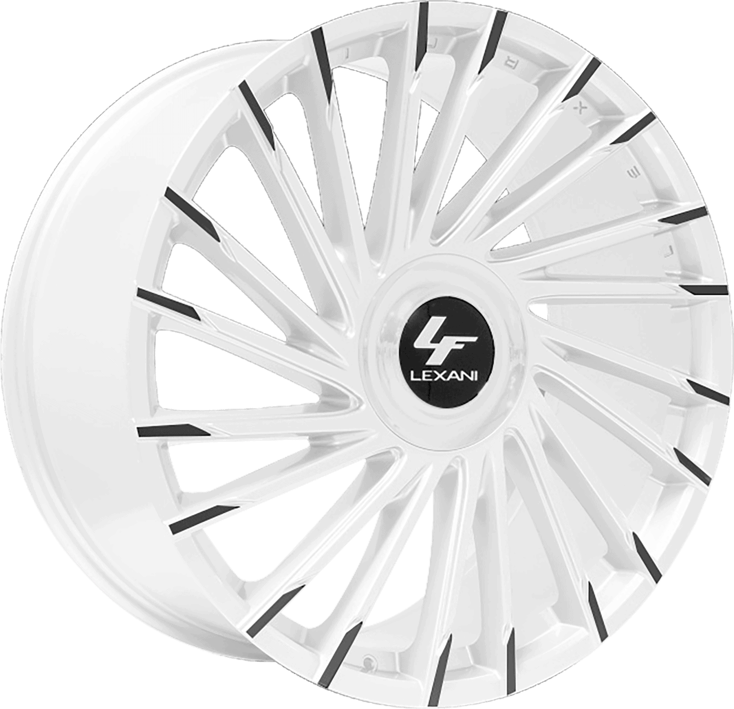 Custom White with Black Tips