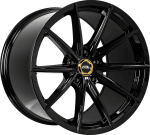 Gloss Black / Custom Cap